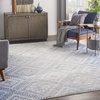 image:imageNourison Home Whimsicle Ivory Blue 2 x 3 Area Rug  Easy Clean Non Shedding Bed Room Living Room Dining Room Kitchen 2 x 3Ivory Blue