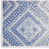 image:imageNourison Home Whimsicle Ivory Blue 2 x 3 Area Rug  Easy Clean Non Shedding Bed Room Living Room Dining Room Kitchen 2 x 3Ivory Blue