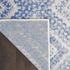 image:imageNourison Home Whimsicle Ivory Blue 2 x 3 Area Rug  Easy Clean Non Shedding Bed Room Living Room Dining Room Kitchen 2 x 3Ivory Blue
