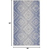 image:imageNourison Home Whimsicle Ivory Blue 2 x 3 Area Rug  Easy Clean Non Shedding Bed Room Living Room Dining Room Kitchen 2 x 3Ivory Blue
