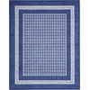 image:imageNourison Home Whimsicle Ivory Blue 5 x 7 Area Rug  Easy Clean Non Shedding Bed Room Living Room Dining Room Kitchen 5 x 7Navy