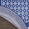 image:imageNourison Home Whimsicle Ivory Blue 5 x 7 Area Rug  Easy Clean Non Shedding Bed Room Living Room Dining Room Kitchen 5 x 7Navy