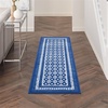 image:imageNourison Home Whimsicle Ivory Blue 5 x 7 Area Rug  Easy Clean Non Shedding Bed Room Living Room Dining Room Kitchen 5 x 7Navy