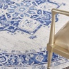 image:imageNourison Home Whimsicle Ivory Blue 8 x Round Area Rug  Easy Clean Non Shedding Bed Room Living Room Dining Room Kitchen 8 x Round