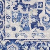 image:imageNourison Home Whimsicle Ivory Blue 8 x Round Area Rug  Easy Clean Non Shedding Bed Room Living Room Dining Room Kitchen 8 x Round