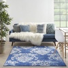 image:imageNourison Home Whimsicle Ivory Navy 3 x 5 Area Rug  Easy Clean Non Shedding Bed Room Living Room Dining Room Kitchen 3 x 5NavyIvory