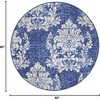 image:imageNourison Home Whimsicle Ivory Navy 3 x 5 Area Rug  Easy Clean Non Shedding Bed Room Living Room Dining Room Kitchen 3 x 5NavyIvory