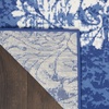 image:imageNourison Home Whimsicle Ivory Navy 3 x 5 Area Rug  Easy Clean Non Shedding Bed Room Living Room Dining Room Kitchen 3 x 5NavyIvory