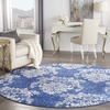 image:imageNourison Home Whimsicle Ivory Navy 3 x 5 Area Rug  Easy Clean Non Shedding Bed Room Living Room Dining Room Kitchen 3 x 5NavyIvory