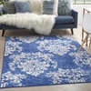 image:imageNourison Home Whimsicle Ivory Navy 3 x 5 Area Rug  Easy Clean Non Shedding Bed Room Living Room Dining Room Kitchen 3 x 5NavyIvory