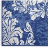 image:imageNourison Home Whimsicle Ivory Navy 3 x 5 Area Rug  Easy Clean Non Shedding Bed Room Living Room Dining Room Kitchen 3 x 5NavyIvory
