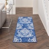 image:imageNourison Home Whimsicle Ivory Navy 3 x 5 Area Rug  Easy Clean Non Shedding Bed Room Living Room Dining Room Kitchen 3 x 5NavyIvory
