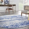 image:imageNourison Home Whimsicle Ivory Navy 5 x 7 Area Rug  Easy Clean Non Shedding Bed Room Living Room Dining Room Kitchen 5 x 7IvoryNavy