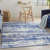image:imageNourison Home Whimsicle Ivory Navy 5 x 7 Area Rug  Easy Clean Non Shedding Bed Room Living Room Dining Room Kitchen 5 x 7IvoryNavy