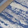 image:imageNourison Home Whimsicle Ivory Navy 5 x 7 Area Rug  Easy Clean Non Shedding Bed Room Living Room Dining Room Kitchen 5 x 7IvoryNavy