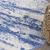 image:imageNourison Home Whimsicle Ivory Navy 5 x 7 Area Rug  Easy Clean Non Shedding Bed Room Living Room Dining Room Kitchen 5 x 7IvoryNavy