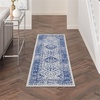 image:imageNourison Home Whimsicle Ivory Navy 6 x 9 Area Rug  Easy Clean Non Shedding Bed Room Living Room Dining Room Kitchen 6 x 9IvoryNavy