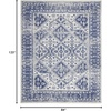 image:imageNourison Home Whimsicle Ivory Navy 6 x 9 Area Rug  Easy Clean Non Shedding Bed Room Living Room Dining Room Kitchen 6 x 9IvoryNavy