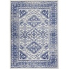 image:imageNourison Home Whimsicle Ivory Navy 6 x 9 Area Rug  Easy Clean Non Shedding Bed Room Living Room Dining Room Kitchen 6 x 9IvoryNavy