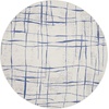 image:imageNourison Home Whimsicle Pink Ivory 3 x 5 Area Rug  Easy Clean Non Shedding Bed Room Living Room Dining Room Kitchen 3 x 5Ivory Blue