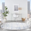 image:imageNourison Home Whimsicle Pink Ivory 5 x 7 Area Rug Contemporary Artistic Easy Cleaning Non Shedding Bed Room Living Room Dining Room Kitchen 5x7Ivory Blue