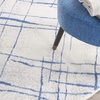 image:imageNourison Home Whimsicle Pink Ivory 5 x 7 Area Rug Contemporary Artistic Easy Cleaning Non Shedding Bed Room Living Room Dining Room Kitchen 5x7Ivory Blue