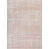 image:imageNourison Home Whimsicle Pink Ivory 5 x 7 Area Rug Contemporary Artistic Easy Cleaning Non Shedding Bed Room Living Room Dining Room Kitchen 5x7Pink Ivory