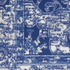 image:imageNourison Home Whimsicle Traditional Navy 8 x Round Area Rug Easy Clean Non Shedding Bed Room Living Room Dining Room Kitchen 8 Round