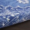 image:imageNourison Home Whimsicle Traditional Navy 8 x Round Area Rug Easy Clean Non Shedding Bed Room Living Room Dining Room Kitchen 8 Round