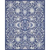 image:imageNourison Home Whimsicle Traditional Navy Multicolor 5 x 7 Area Rug Easy Cleaning Non Shedding Bed Room Living Room Dining Room Kitchen 5x7Navy Multicolor