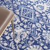 image:imageNourison Home Whimsicle Traditional Navy Multicolor 5 x 7 Area Rug Easy Cleaning Non Shedding Bed Room Living Room Dining Room Kitchen 5x7Navy Multicolor
