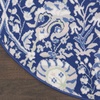 image:imageNourison Home Whimsicle Traditional Navy Multicolor 5 x 7 Area Rug Easy Cleaning Non Shedding Bed Room Living Room Dining Room Kitchen 5x7Navy Multicolor