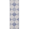 image:imageNourison Home Whimsicle Tribal Grey Blue 3 x 5 Area Rug Easy Cleaning Non Shedding Bed Room Living Room Dining Room Kitchen 3x5GreyBlue