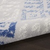 image:imageNourison Home Whimsicle Tribal Grey Blue 3 x 5 Area Rug Easy Cleaning Non Shedding Bed Room Living Room Dining Room Kitchen 3x5GreyBlue