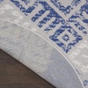 image:imageNourison Home Whimsicle Tribal Grey Blue 3 x 5 Area Rug Easy Cleaning Non Shedding Bed Room Living Room Dining Room Kitchen 3x5GreyBlue