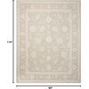 image:imageNourison Home Zephyr Traditional Light Taupe 76 x 96 Area Rug Easy Cleaning Non Shedding Bed Room Living Room Dining Room Kitchen 8x10Silver