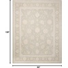 image:imageNourison Home Zephyr Traditional Light Taupe 76 x 96 Area Rug Easy Cleaning Non Shedding Bed Room Living Room Dining Room Kitchen 8x10Silver