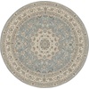 image:imageNourison Living Treasures Persian GreyIvory 510 x ROUND Area Rug Easy Cleaning Non Shedding Bed Room Living Room Dining Room Kitchen 6 RoundAquaIvory