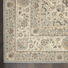 image:imageNourison Living Treasures Persian GreyIvory 510 x ROUND Area Rug Easy Cleaning Non Shedding Bed Room Living Room Dining Room Kitchen 6 RoundAquaIvory