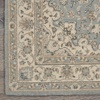 image:imageNourison Living Treasures Persian GreyIvory 510 x ROUND Area Rug Easy Cleaning Non Shedding Bed Room Living Room Dining Room Kitchen 6 RoundAquaIvory