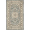 image:imageNourison Living Treasures Persian GreyIvory 510 x ROUND Area Rug Easy Cleaning Non Shedding Bed Room Living Room Dining Room Kitchen 6 RoundAquaIvory