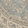 image:imageNourison Living Treasures Persian GreyIvory 510 x ROUND Area Rug Easy Cleaning Non Shedding Bed Room Living Room Dining Room Kitchen 6 RoundAquaIvory