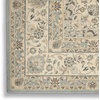 image:imageNourison Living Treasures Persian GreyIvory 510 x ROUND Area Rug Easy Cleaning Non Shedding Bed Room Living Room Dining Room Kitchen 6 RoundAquaIvory