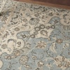 image:imageNourison Living Treasures Persian GreyIvory 510 x ROUND Area Rug Easy Cleaning Non Shedding Bed Room Living Room Dining Room Kitchen 6 RoundAquaIvory