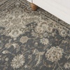 image:imageNourison Living Treasures Persian GreyIvory 510 x ROUND Area Rug Easy Cleaning Non Shedding Bed Room Living Room Dining Room Kitchen 6 RoundGreyIvory