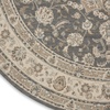 image:imageNourison Living Treasures Persian GreyIvory 510 x ROUND Area Rug Easy Cleaning Non Shedding Bed Room Living Room Dining Room Kitchen 6 RoundGreyIvory