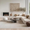 image:imageNourison Nordic Ivory 8 x 10 Scandinavian Area Rug  Easy Clean Non Shedding Bed Room Living Room Dining Room Kitchen 8 x 10Ivory