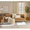 image:imageNourison Nordic Ivory Beige 8 x 10 Scandinavian Area Rug  Easy Cleaning Non Shedding Bed Room Living Room Dining Room Kitchen 8 x 10Ivory Beige