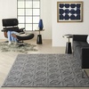 image:imageNourison Palamos IndoorOutdoor Dark Grey 810 x 1110 Area Rug Easy Cleaning Non Shedding Bed Room Living Room Dining Room Backyard Deck Patio 9x12Dark Grey