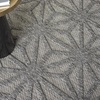 image:imageNourison Palamos IndoorOutdoor Dark Grey 810 x 1110 Area Rug Easy Cleaning Non Shedding Bed Room Living Room Dining Room Backyard Deck Patio 9x12Dark Grey